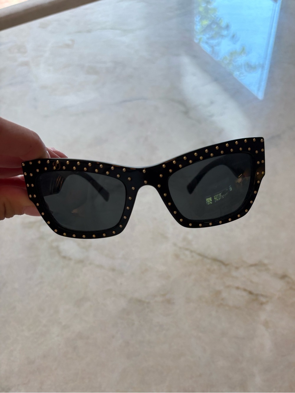 Versace Studded Sunglasses